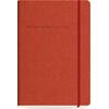 Ημερολόγιο ημερήσιο The Writing Fields Softline 2000 17x24cm 2023 με λάστιχο soft εξώφυλλο με υφή δέρματος κόκκινο